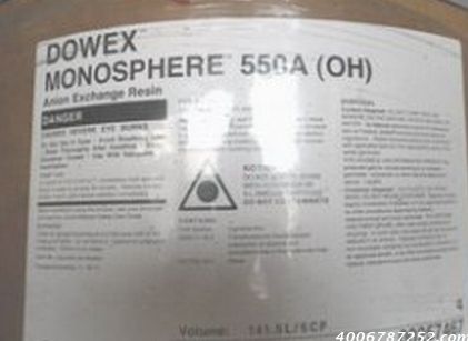 美国陶氏阴离子交换树脂550A(OH)