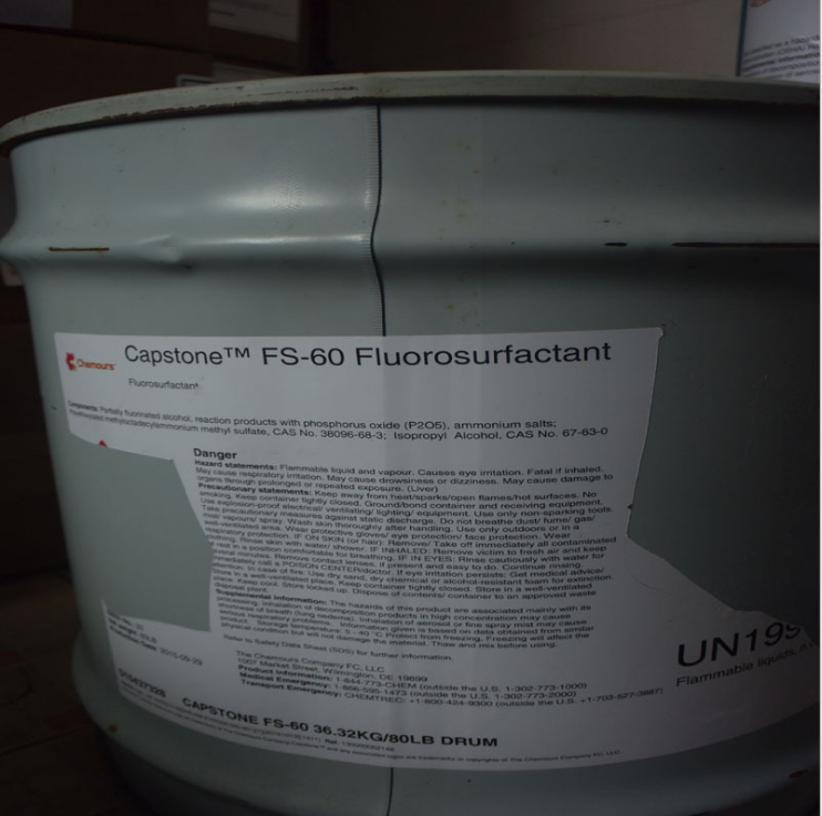 全国代理销售科慕公司Capstone FS-60 地板蜡专用氟碳表面活性剂