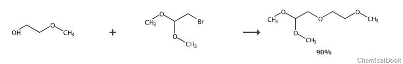 (2-甲氧基乙氧基)乙醛缩二甲醇-制备路线1