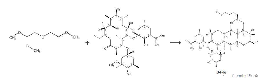(2-甲氧基乙氧基)乙醛缩二甲醇-合成地红霉素