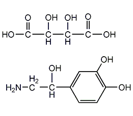 (-)-(R)-除肾上腺素氢化酒石酸盐一水