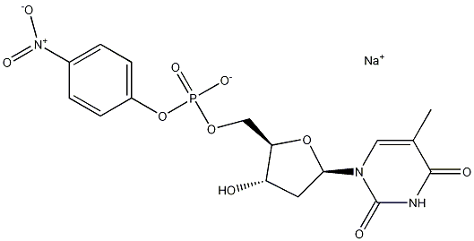 胸腺嘧啶脱氧核苷酸5'-单磷酸对硝基苯酯钠盐