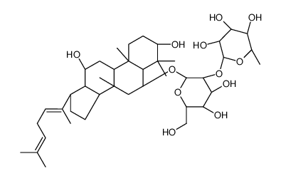 (3β,6α,12β,20E)-3,12-Dihydroxydammara-20(22),24-dien-6-yl 2-O-(6- deoxy-α-L-mannopyranosyl)-β-D-glucopyranoside