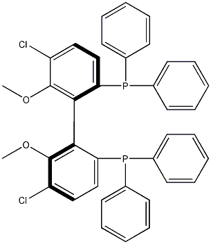(S)-(-)-5,5'-二氯-6,6'-二甲氧基-2,2'-双(二苯基磷酸)-1,1'-联苯基
