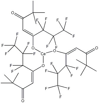铈(III) 6,6,7,7,8,8,8-七氟-2,2-二甲基-3,5-辛烷二酮