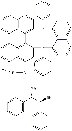 二氯[(S)-(-)-2,2'-二(二苯基膦基)-1,1'-联萘基][(1R,2R)-(+)-1,2-二苯基乙烯二胺]钌(II)