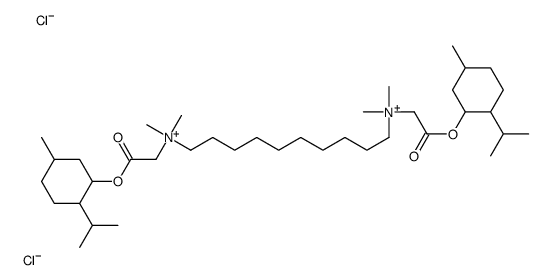 N,N'-Bis{2-[(2-isopropyl-5-methylcyclohexyl)oxy]-2-oxoethyl}-N,N, N',N'-tetramethyl-1,10-decanediaminium dichloride