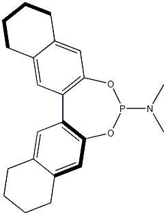 (S)-(+)-(8,9,10,11,12,13,14,15-八氢-3,5-二氧杂-4-磷杂-环庚三烯并[2,1-a;3,4-a']二萘-4-基)二甲基胺