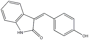 3-(4-Hydroxybenzylidenyl)indolin-2-one