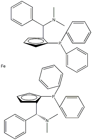 (αR,αR)-2,2'-双(α-N,N-二甲氨基苯基甲基)-(S,S)-1,1'-双(二苯基膦)二茂铁