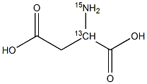 DL-天冬氨酸-2-13C,15N