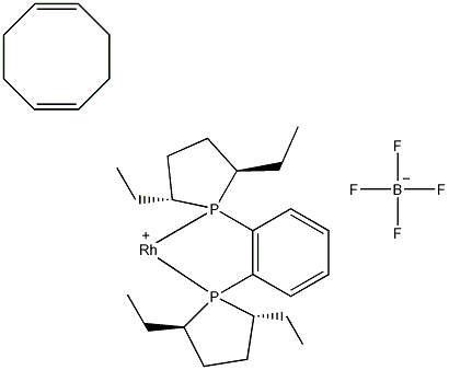 1,2-Bis((2R,5R)-2,5-diethylphospholano)benzene(cyclooctadiene)rhodium(I) tetrafluoroborate