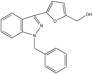 3-(5'-羟基甲基-2'-呋喃基)-1-苯基吲哚