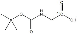 N-(叔丁氧基羰基)甘氨酸-1-13C