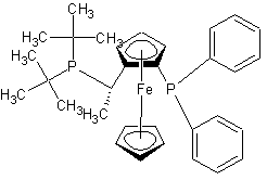 (S)-(+)-1-[(R)-2-(二苯基膦基)二茂铁基]乙基二叔丁基膦