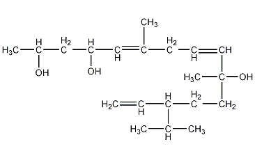 [1R-(1R*,3R*,4E,7E,9R*,12R*,13E)]-1,5,9-三甲基-12-(1-甲基乙基)-4,7,13-环十四碳三烯-1,3,9-三醇