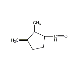 2-甲基-3-亚甲基-环戊烷甲醛