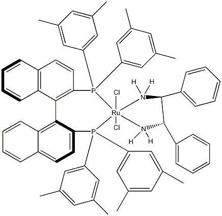 二氯{(S)-(-)-2,2'-二[二(3,5-二甲苯基)膦基]-1,1'-联萘基}[(1S,2S)-(-)-1,2-二苯基乙烯二胺]钌(II)
