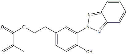 2-[3-(2H-苯并三唑-2-基)-4-羟基苯基]甲基丙烯酸乙酯