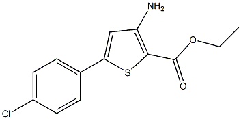 3-氨基-5-(4-氯苯基)噻吩-2-羧酸乙酯